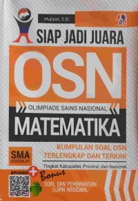 SIAP JADI JUARA OSN MATEMATIKA